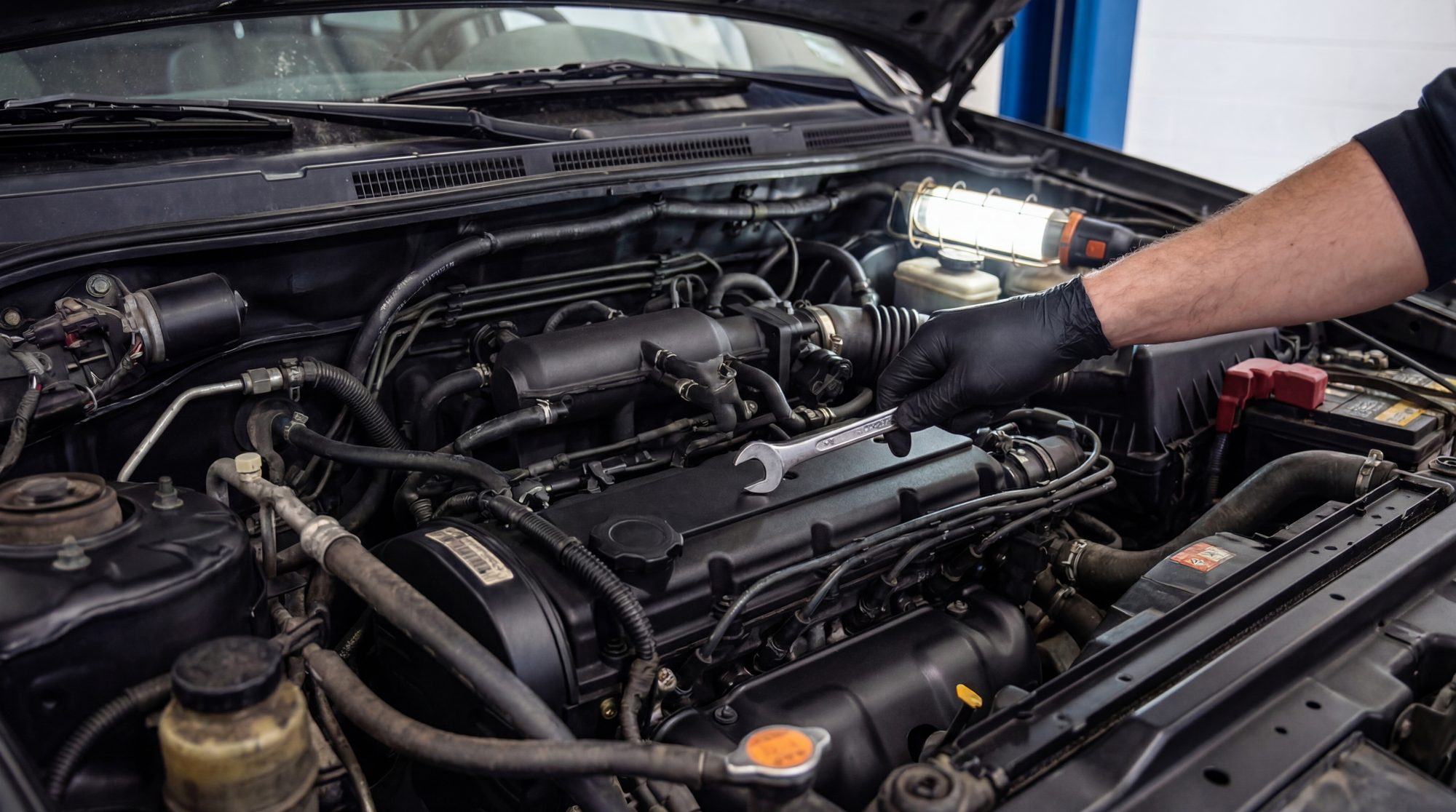 Engine diagnostics at Kubin Automotive Service