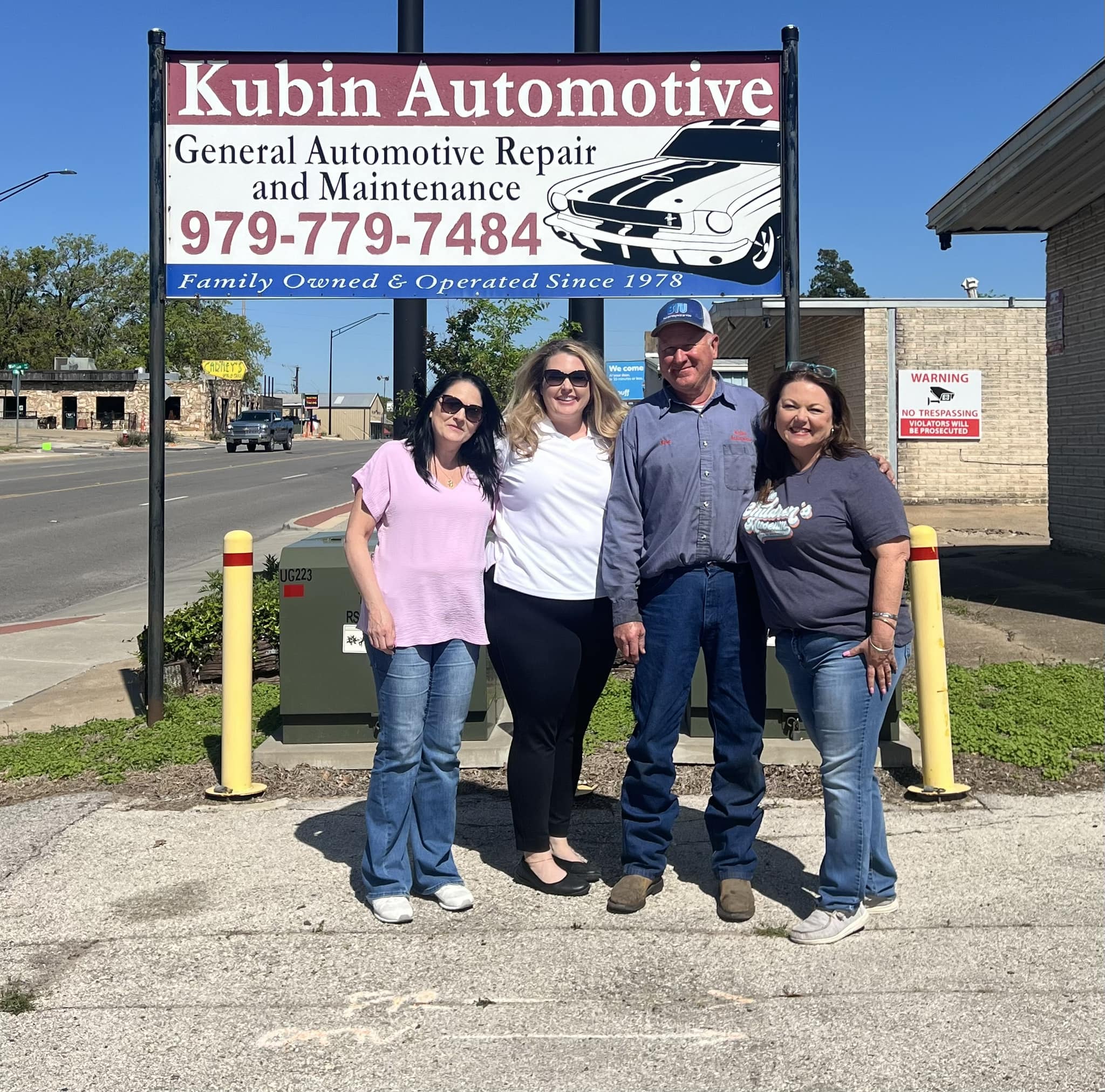 Kolton Kubin at a BCS Chamber of Commerce event in Bryan, TX
