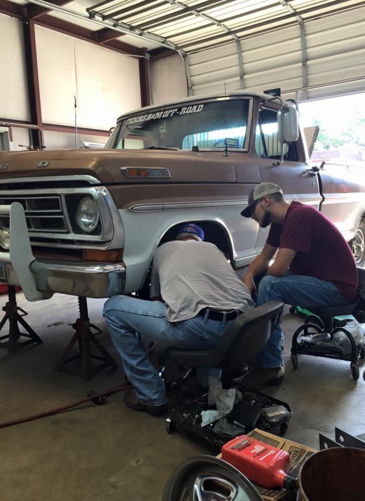 Off-road truck at Kubin Automotive in Bryan, TX